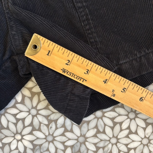 Women's Jungmaven Cabuya Corduroy Shorts in Black, Size XS - Picture 6 of 7